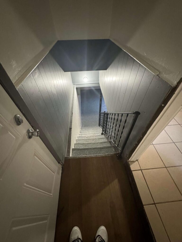 basement steps